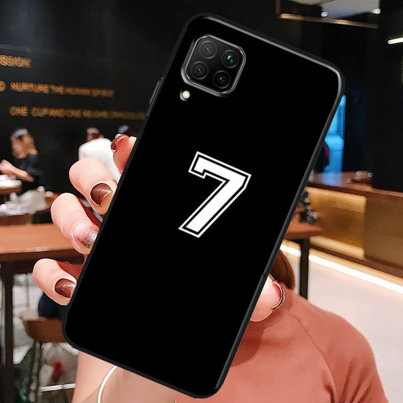 Custom Football Lucky number For Huawei Honor X8a X7a X9a X8 50 70 90 Lite Magic5 Pro P20 P30 P40 P50 P60 Nova 9 5T Case
