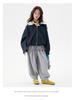 Korean Style Kids' Loose Denim Hooded Jacket - 2025 Autumn Collection