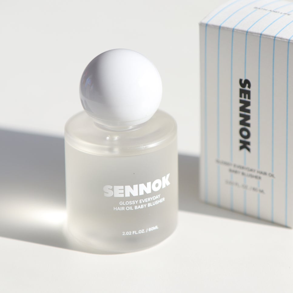 SENNOK Glossy Hair Essence Everyday Hair Oil | Lightweight Nourishing & Scented Hair Serum | 60ml / 2.02 fl.oz. (3 Scents Available)
