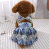 Sexy Puppy Dog Cat Bikini Swimsuit Set for Small Dogs Summer Beach Pet Swimwear Skrit Dresses Chihuahua mascotas Clothes Costume