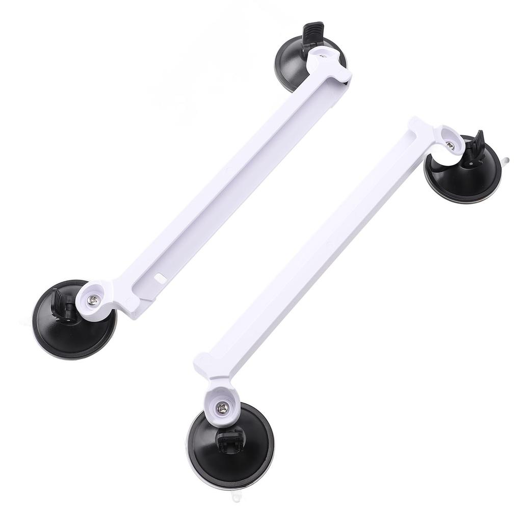 Sunroof Suction Cup Mount Bracket Multifunctional Powerful Secure Mounting Kit for RV Yacht Sedan SUV White