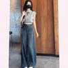 Women's High-Waisted Wide-Leg Jeans: 2025 Spring American Retro Slimming Loose Fit, Floor-Length Pants