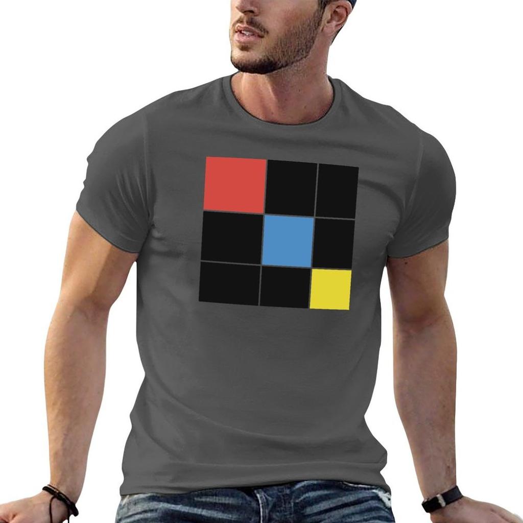Trinomial Cube Tshirt Plus Size Outdoor Casual Top