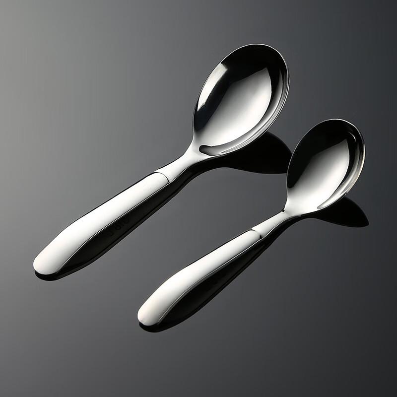 Ruhan 316 Stainless Steel Deep Soup Spoons Set