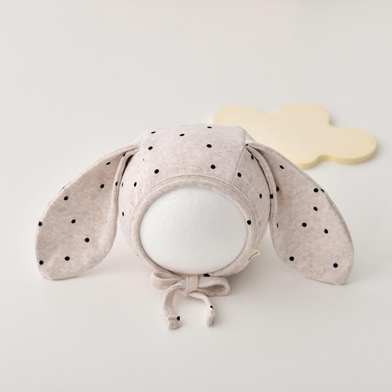 

Baby Winter Knit Beanie With Earmuff Protection For Newborns And Infants бежевий