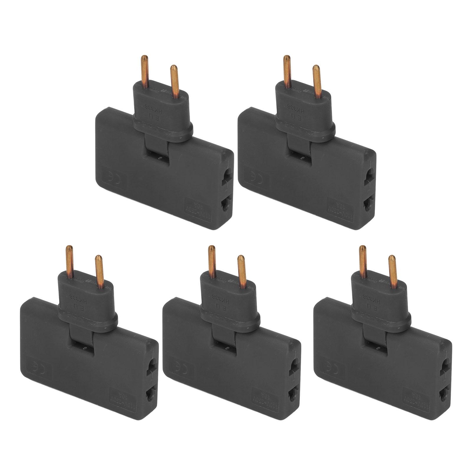 

5 шт. адаптер-переходник для розеток, беспроводной удлинитель на 180 градусов, адаптер 1 на 3