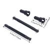 2Pcs/Set Black Rear Drive Shaft for 16101/16102/16103/16201 RC Car Drivetrain Upgrade
