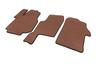 Floor Mats 2016-2023 (3pcs, EVA, Brown) for Volkswagen Crafter 2016-