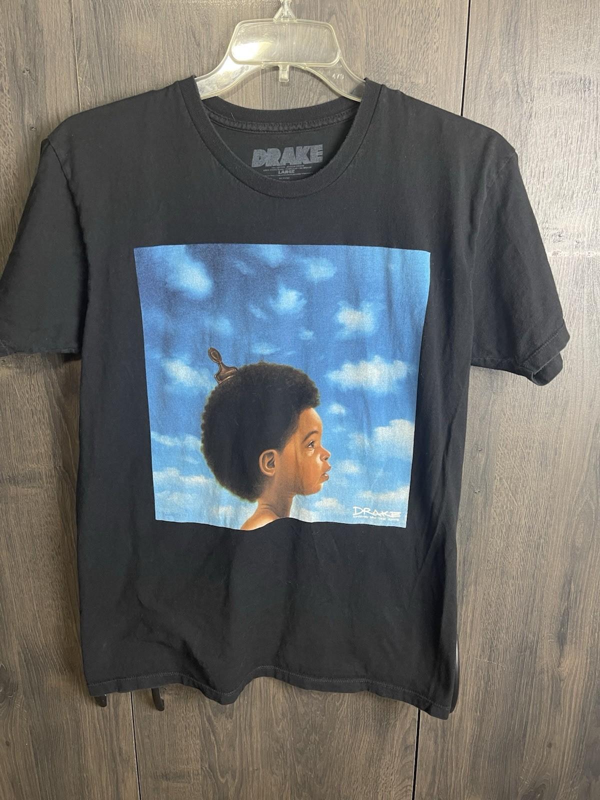 Drake Nothing Was The Same Album Promo Cover Baby T Shirt Adult Size Large Unisex T-Shirt XL