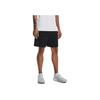 Under Armour Elastic Waist Straight-Leg 7-Inch Running Shorts Men Bottoms Black 1377003-001