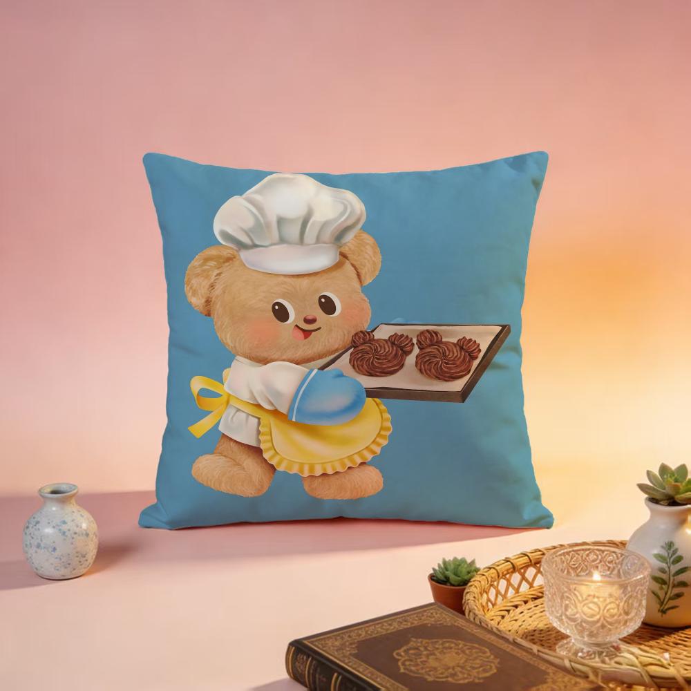 

Popular BButter Bearable Cushion Cover Premium SkinFriendly Pillow Case MultiPurpose for Home Office Travel 30X30cm
