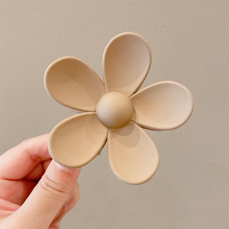 Nuove pinze per capelli a chela eleganti da donna Bianco Caffè Plastica Grande Pinza per capelli Copricapo Coreano Ragazze Pinze per capelli a chela di granchio Accessori per capelli alla moda