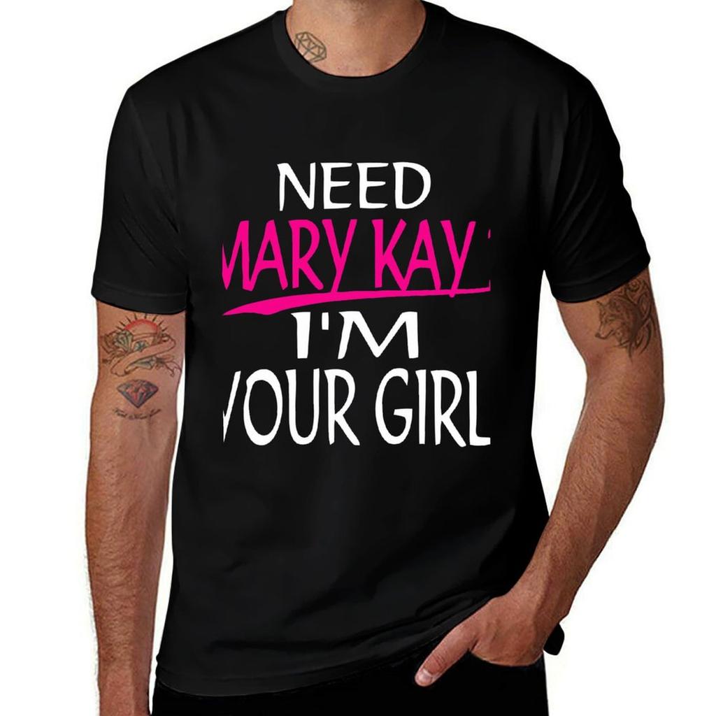 Mary Kay Im Your Girl Mary Kay Tshirt Basic Crew Neck Short Sleeve Top