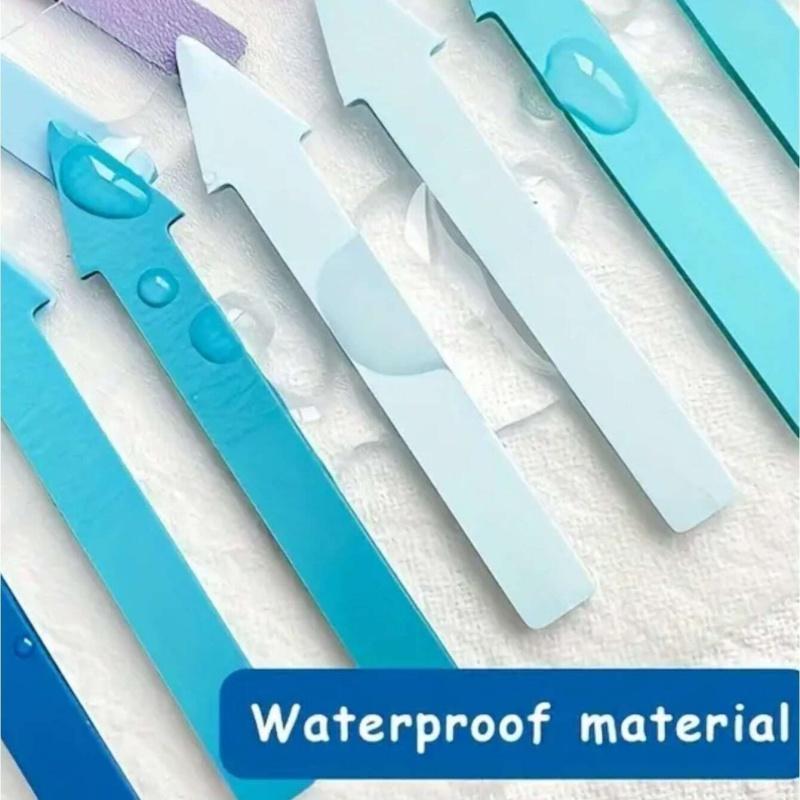 1/12 Stück Pfeilfarbige Haftstreifen Haftnotizen Mini 200 Blatt pro Notizblock, Farbverlaufspfeil Indexaufkleber Tagebuch