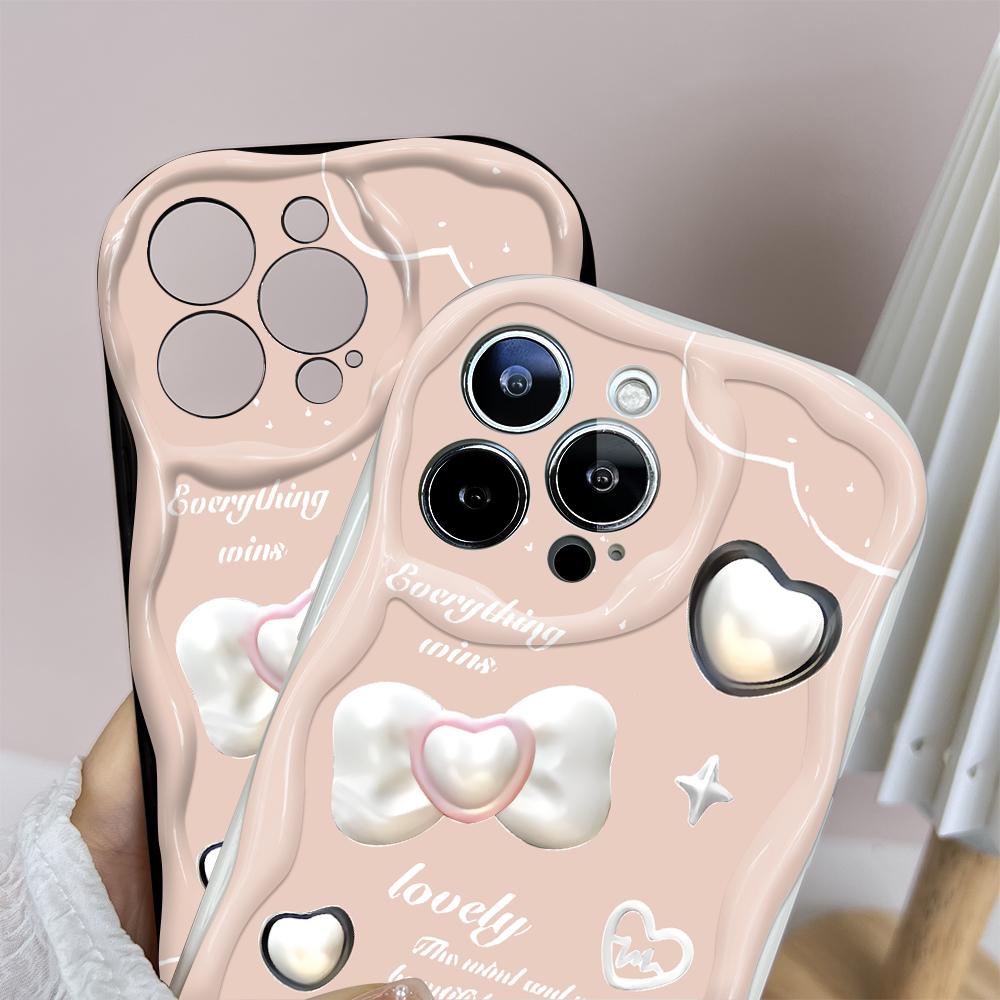 Für OPPO A12 A15 A38 A58 A60 A76 A92 Reno8 11F 11Pro 12 Realme 10 12Pro 14 C35 C63 Mode-Mädchen Cremige Textur Weiches Silikon Vollständiger Linsenschutz Hülle