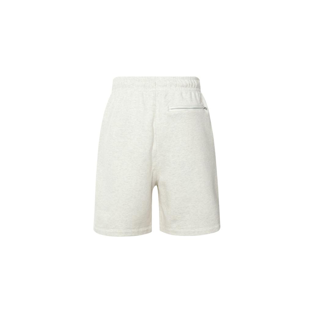 Jordan Solid Color Drawstring Shorts Men Bottoms Oatmeal-Heather FJ0701-141