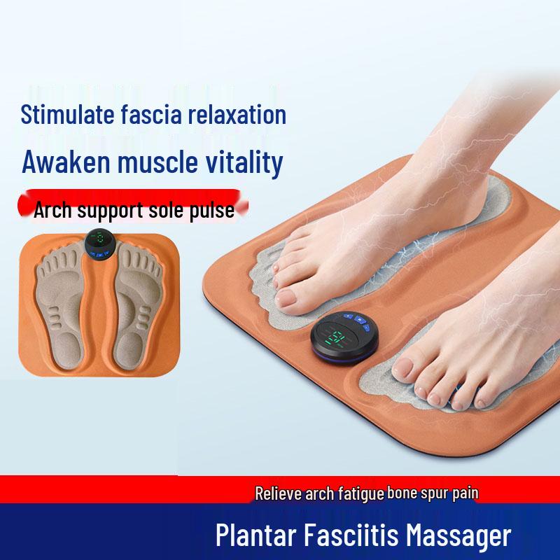 USB EMS Smart 3D Foot Massager - Microcurrent Pulse Pad for Foot Sole Therapy