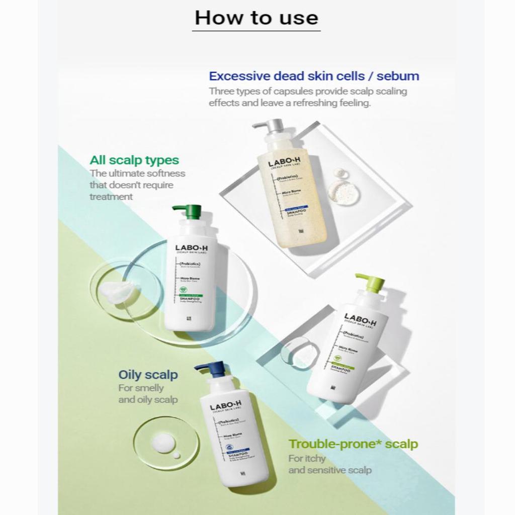 LABO-H Scalp Strengthening Shampoo Hair Loss Care 333mL (+50)