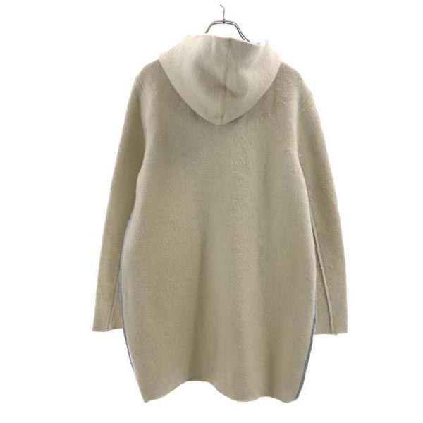 unused DIESEL wool blend Stainless collar coat M White system Women Used