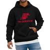Europäischer Stil Bedrucktes Herren Lila Sweatshirt Mode Lässige Hoodies Pullover Warm Sport Fitness Tasche Streetwear Trends Täglich