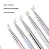 5Pcs Multifunctional Nail Art Tool Set Stripe Liner Brush Dotting Tool Rhinestone Picker for Nail Design DIY