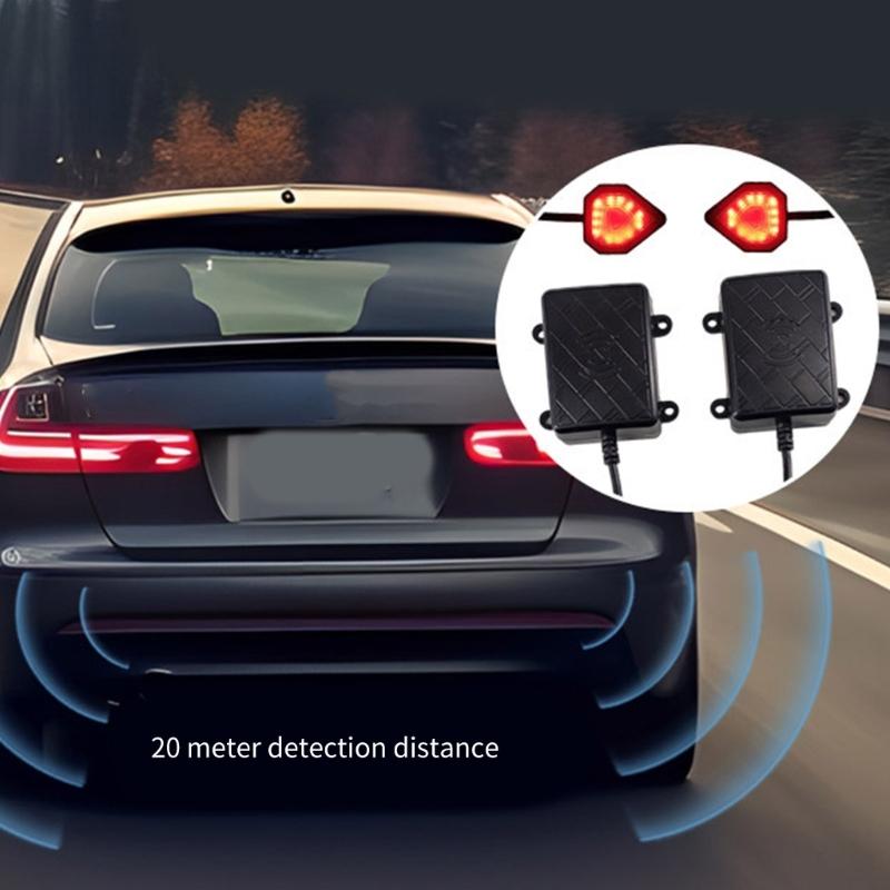 DC12V Blind Detection System Lane Changing Warning Reversing Sensor Driving Assistance Sensor Blind Monitoring