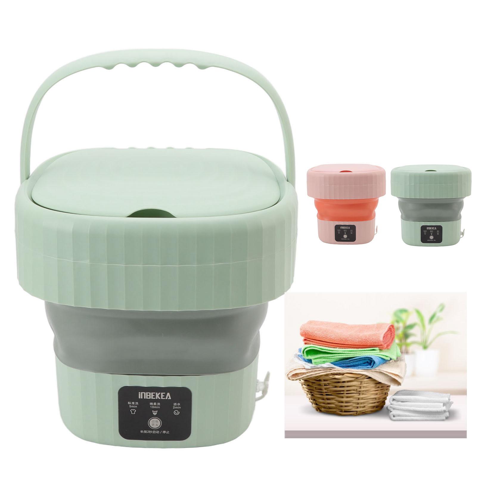 6л Портативная складная стиральная машина Ведро для одежды носков и нижнего белья — фото 5