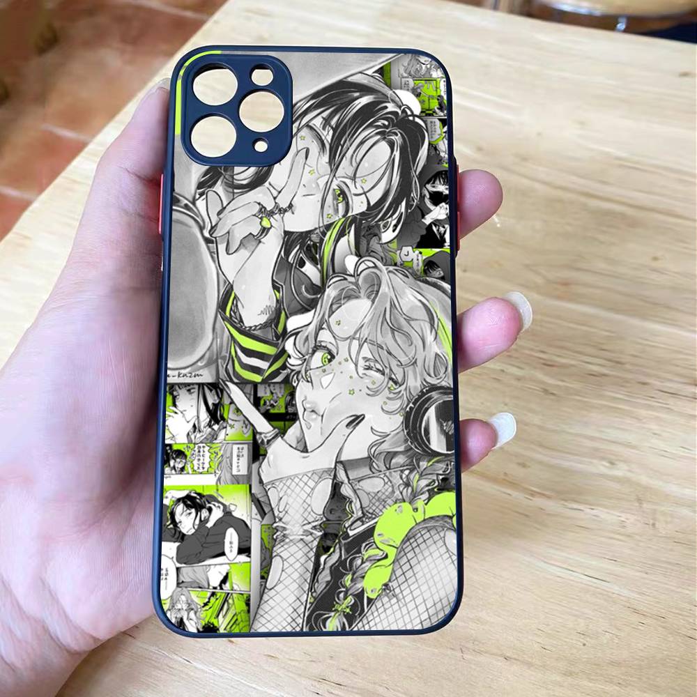 Aya Osawa Mitsuki Koga MitsuAya Shockproof Matte Phone Case For IPhone 16 15 14 13 12 11 Pro Max X XR XS MAX Mini