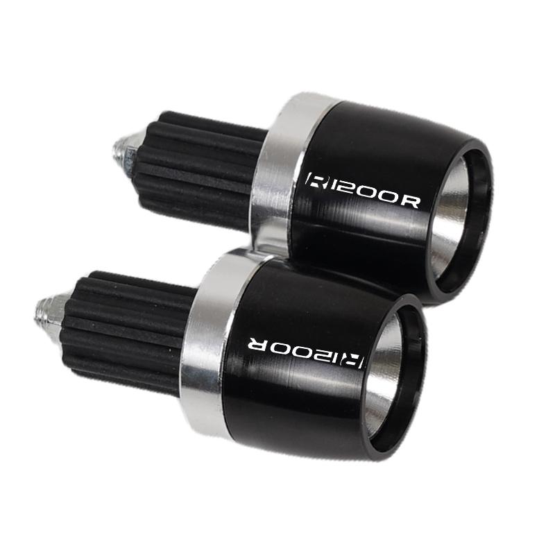 Motorcycle Handlebar Grips Handle Bar Cap End Plugs FOR BMW R1200R R 1200R R 1200R 2006 2007 2008-2018 Accessories CNC Aluminum