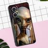 Alien Kawaii Art Case For OPPO Reno 13F 13 12 12F 11 11F 8T 7 8 10 Pro OPPO Find X8 Pro X6 X3 X5 Lite Cover