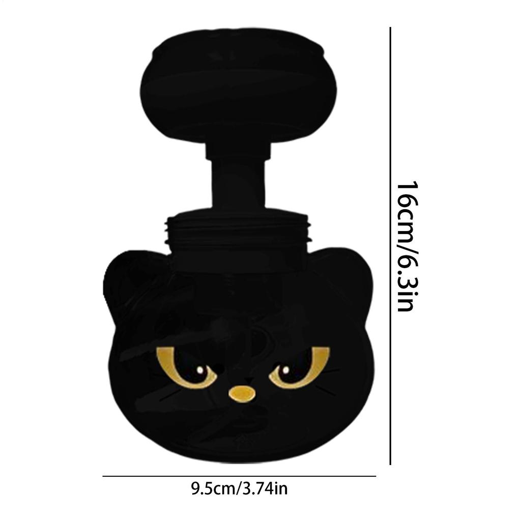 Cat Soap Dispenser Cat Paw Foam Soap Dispenser Refillable Pump Bottle For Kids Adults Liquid Washing Detergent Shower Kitchen