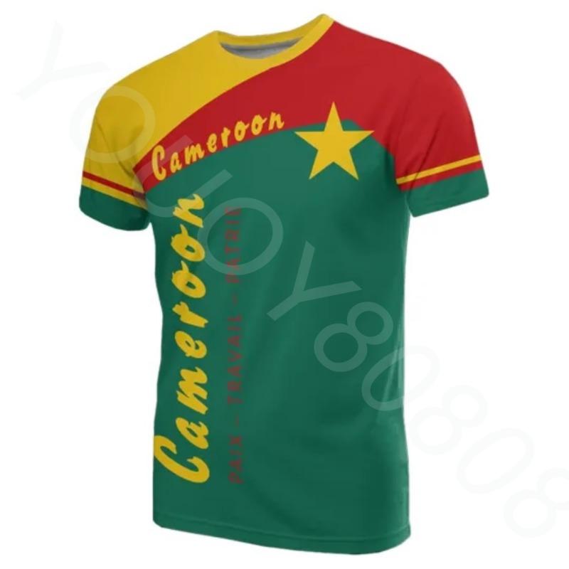 Men's Round Neck Short Sleeve Shirts 3D Print Ethnic African Clothing Summer New Hot Sale T Shirts 2022