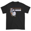 T-shirt da uomo Fu Manchu Chopper Taglia Media Colore Nero