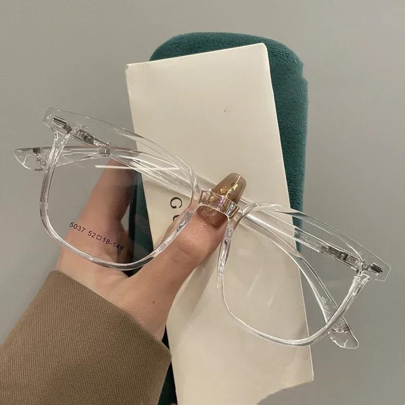 

Ультралегкие прозрачные очки для близорукости Женские Мужские Очки для близорукости с защитой от синего света Оправа Унисекс Очки для близорукости 0-1-1.5-2-3-4 Anti Blue Light 0