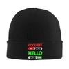 Men Women Happy New Year 2026 Goodbye 2025 Hello 2026 Beanie Hats  Vintage Knit Hat Autumn Winter Gym Caps Warm Bonnet Hats