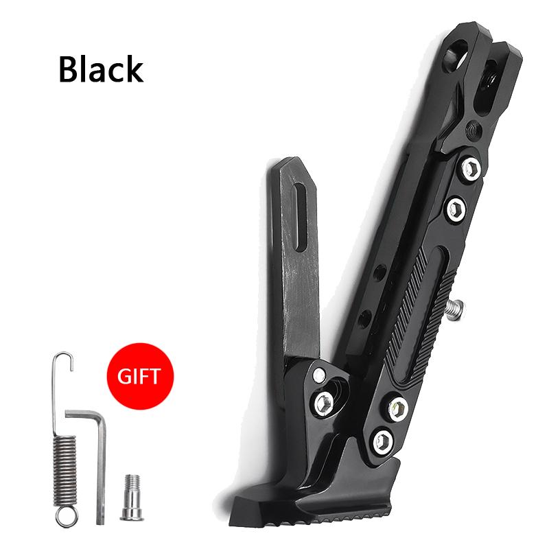 USER-X Adjustable CNC Metal Motorcycle Foot Bracket Kick Side Bracket Durable Corrosion Resistant Bracket Motorcycle Stand