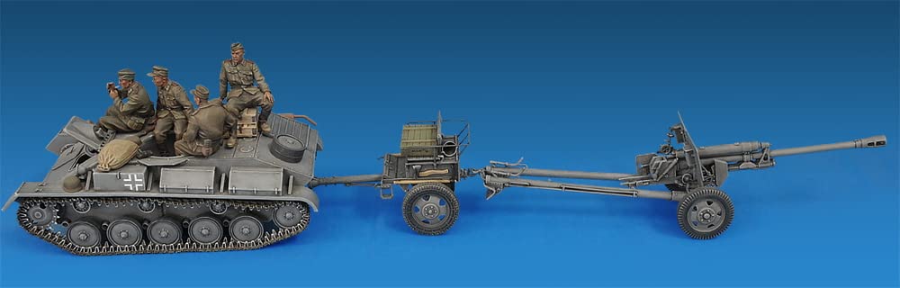 MiniArt German R Field Gun MA35039 Plastic Model 1/35 T-70 & 76.2mm