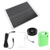Roof Vent Duct Fan 20W Solar Panel Brushless Motor Ventilation Exhaust Fan for 110MM 160MM Pipe Attic Factory Shed