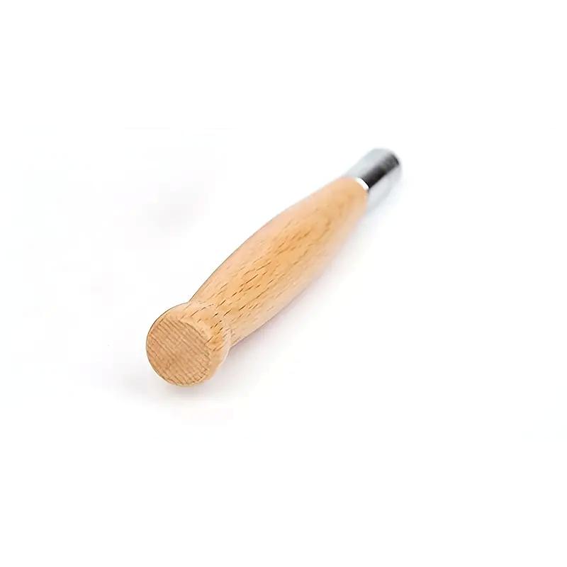 Premium Wooden Handle Safety Razor for Men's Wet Shaving - Includes 5PCS Razor Blades for Optimal Beard and Hair Care