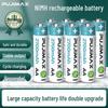 PUJIMAX 1.2V NiMH Rechargeable Battery for Size 5 & 7 Devices: Alarm Clocks, Toys, Mouse.