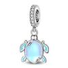 Ocean Trendy 925 Silver Dolphin Crab Boat Beach Charms Beads Fit 3mm Bracelets DIY Thoughtful Fine Jewelry Making Gifts
