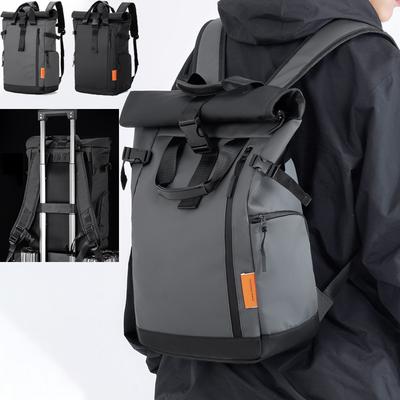 Zaino da Viaggio Campeggio Uomo 15,6 pollici Laptop Zaino Outdoor Impermeabile Escursionismo Scuola College Trekking Zaino