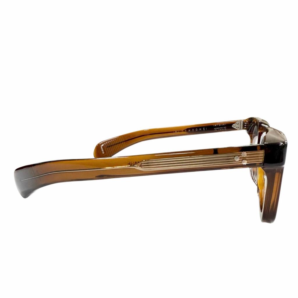 Great JACQUESMARIEMAGE Glasses VENDOME Clear brown mens JMMVE1D Used