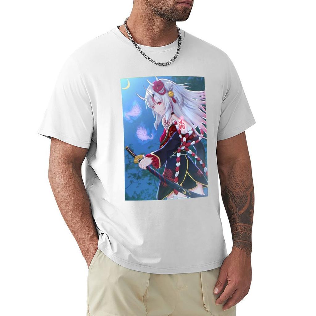 Nakiri Ayame Tshirt Basic Daily Outfit Short Sleeve Tee