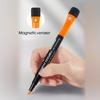 Color Whiteboard Marker Set,Erasable Water-Based,With Bristle Brush,Magnetic Children's Graffiti,12 Color Drawing Pen,Marker