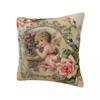 Victorian Angel Christmas Pillowcase Soft Fabric Cushion Cover Decor Pillow Case Cover Sofa Zippered 40X40cm
