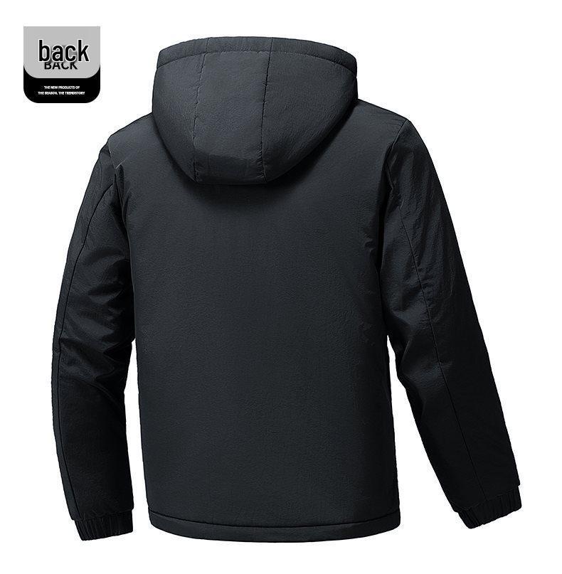 Men's Autumn/Winter Graphene-Cotton Padded Jacket: Loose Fit, Trendy, Thick & Warm