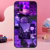 Purple aesthetic Case For Oppo A78 A38 A18 A98 A58 A60 A80 A40 A96 A76 A16 A94 A74 A54 A15 A17 A57 A77 A5 Pro