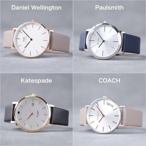 MOD Smooth Leather Strap, 20mm, Black with Silver Buckle, Antique-Style Watch Band, Tarnished