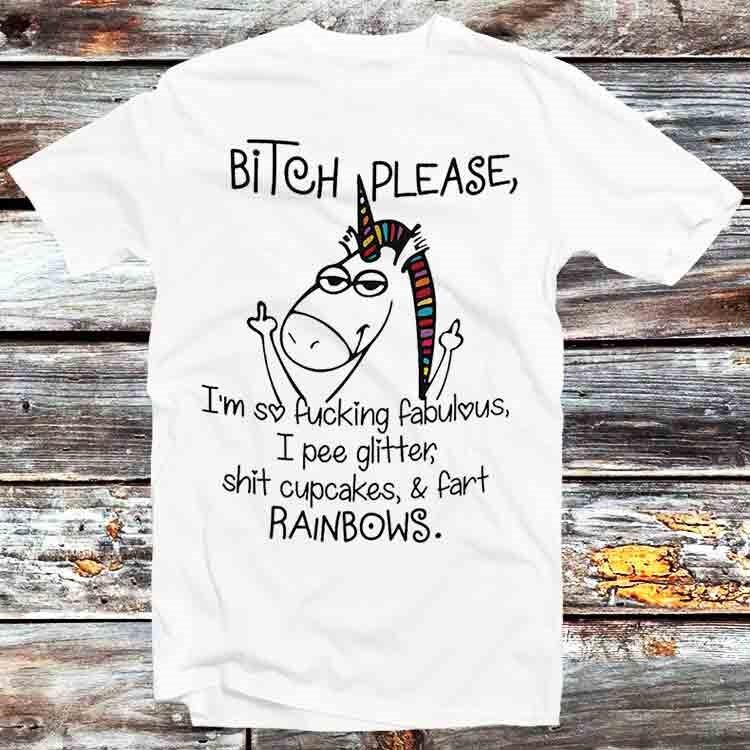 

Единорог Пожалуйста, я такой охренительно потрясающий, я писаю блестками Футболка B1141 3XL